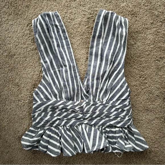 Free People Ruffle Top - Picture 1 of 6